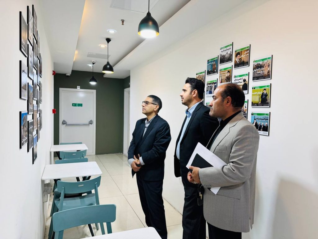 حضور جناب آقای دکتر جعفری، مدیرکل سازمان جهاد کشاورزی استان خراسان رضوی در هلدینگ تبلیغاتی رسانه‌ای خبرفوری